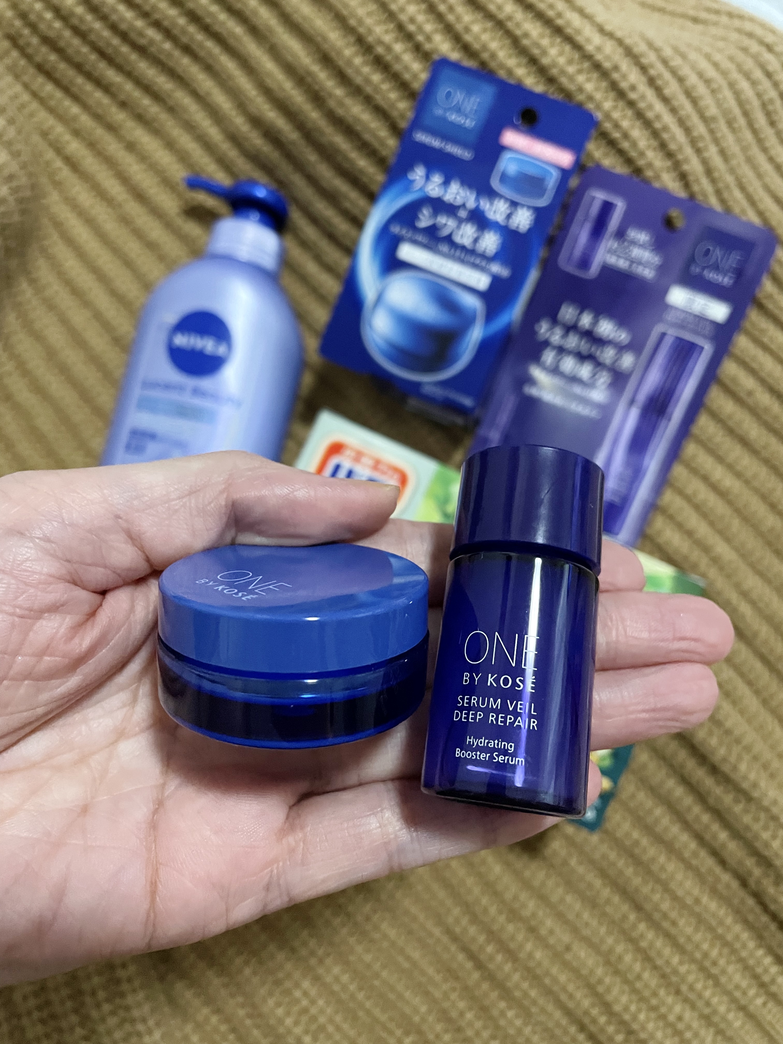 ❣️新品未開封 ワンバイコーセー セラムヴェール ディープリペア 3点セット セラムヴェール ディープリペア / ONE BY KOSE(ブースター・導入液