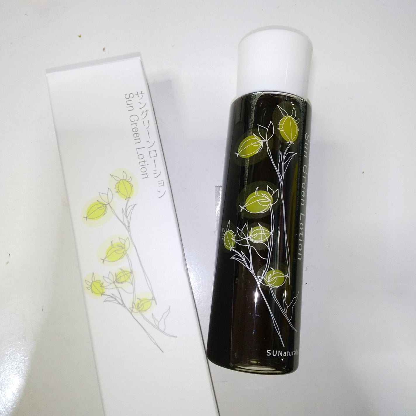 サングリーンローション(ホホバリーフエキスの化粧水)/サンナチュラルズ/化粧水を使ったクチコミ(1枚目)