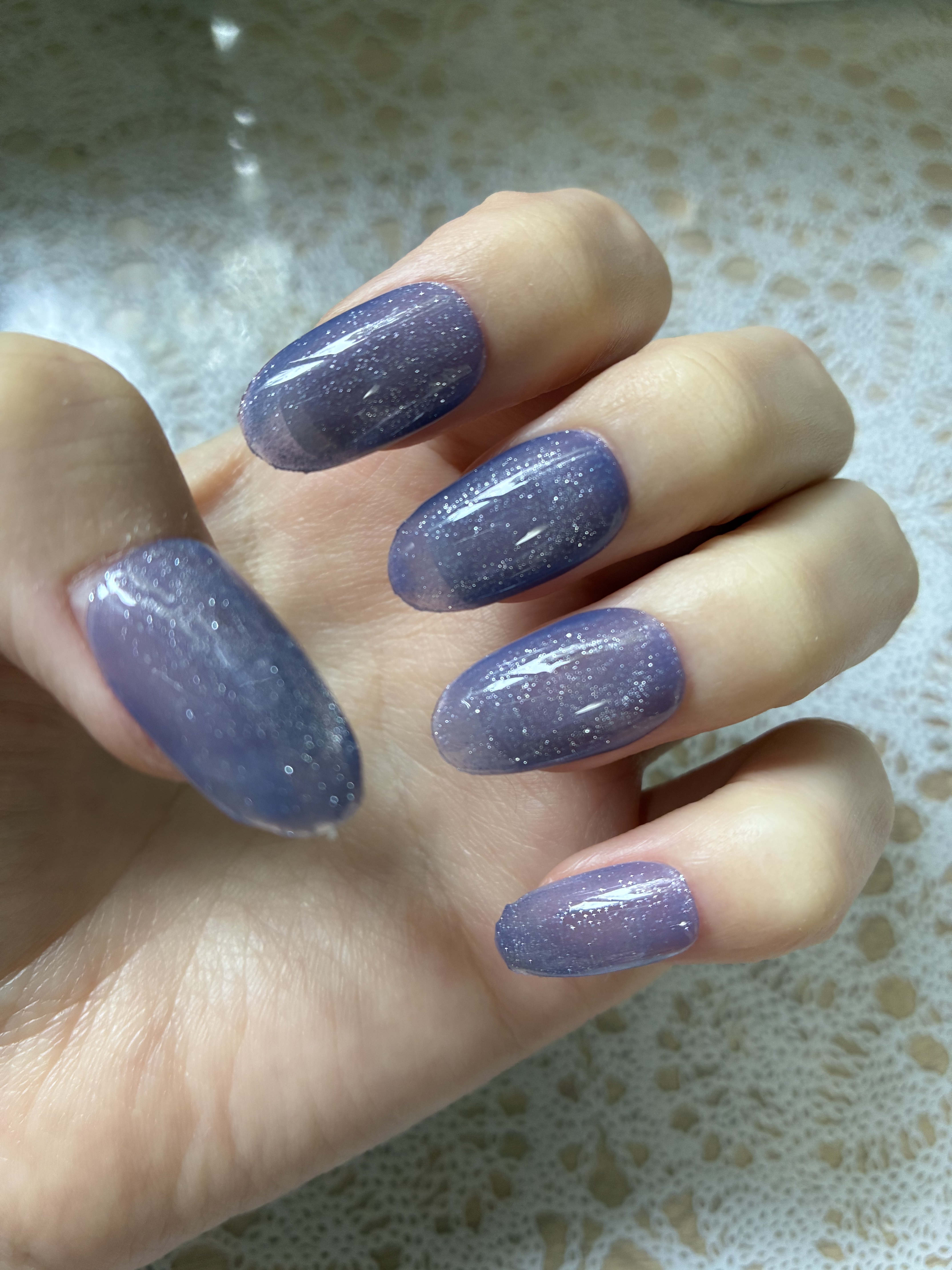 ジェルネイル（ライト対応）/セリア/ジェルネイルを使ったクチコミ（1枚目）