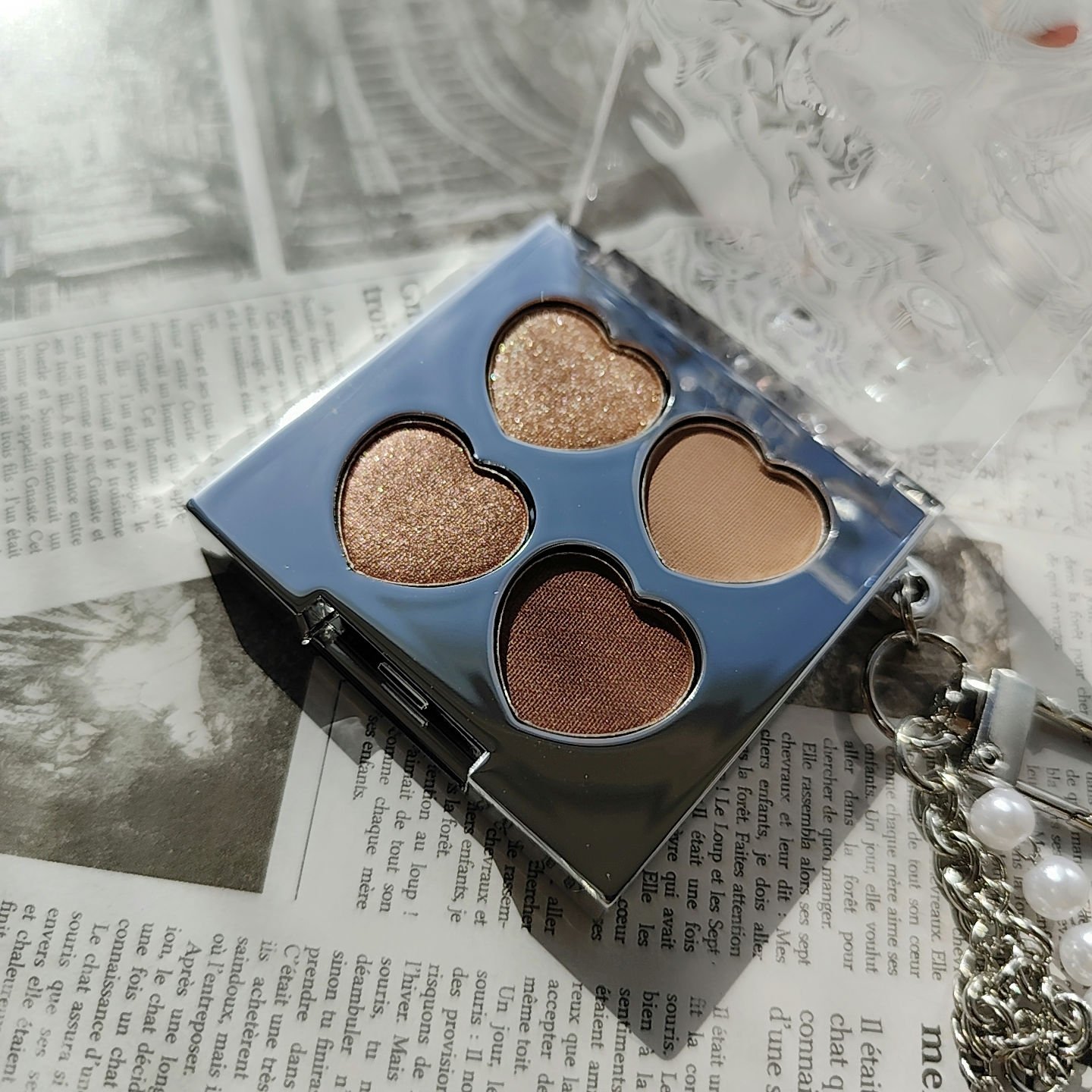 ミニアイシャドウパレット/and us/アイシャドウパレットを使ったクチコミ（2枚目）