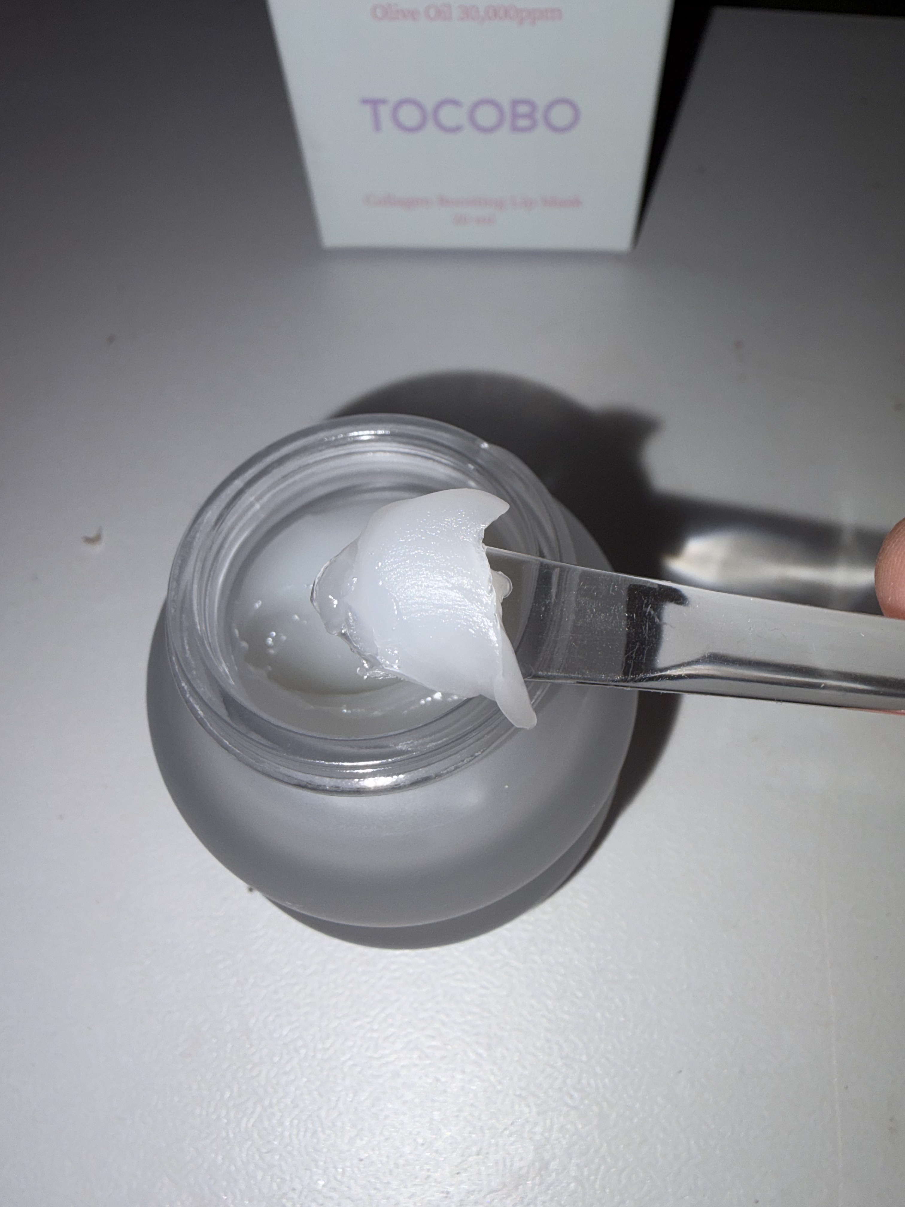 コラーゲンブースティングリップマスク/TOCOBO/リップマスクを使ったクチコミ（3枚目）