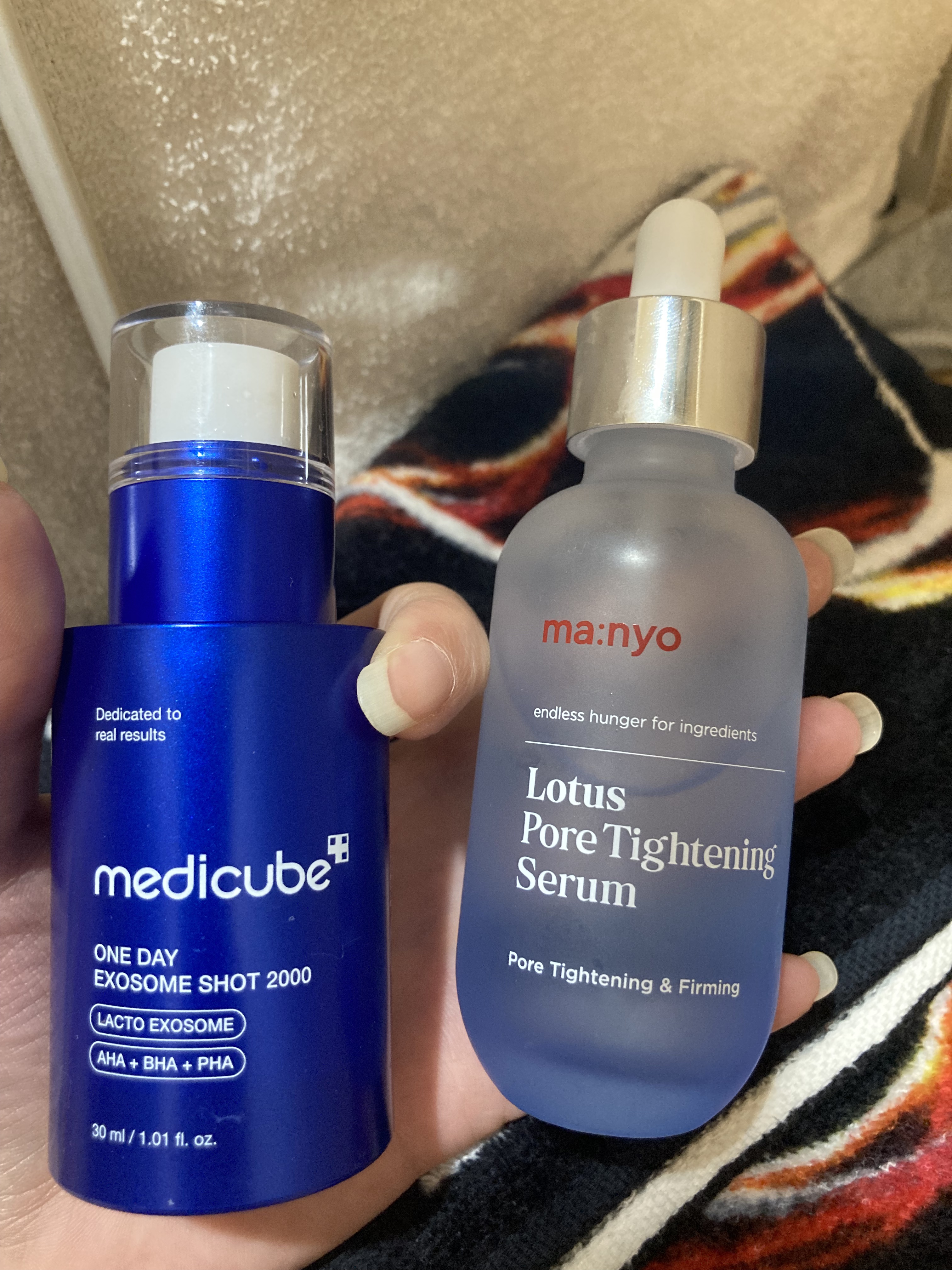 ロータスポアタイトニングセラム/manyo/美容液を使ったクチコミ（1枚目）