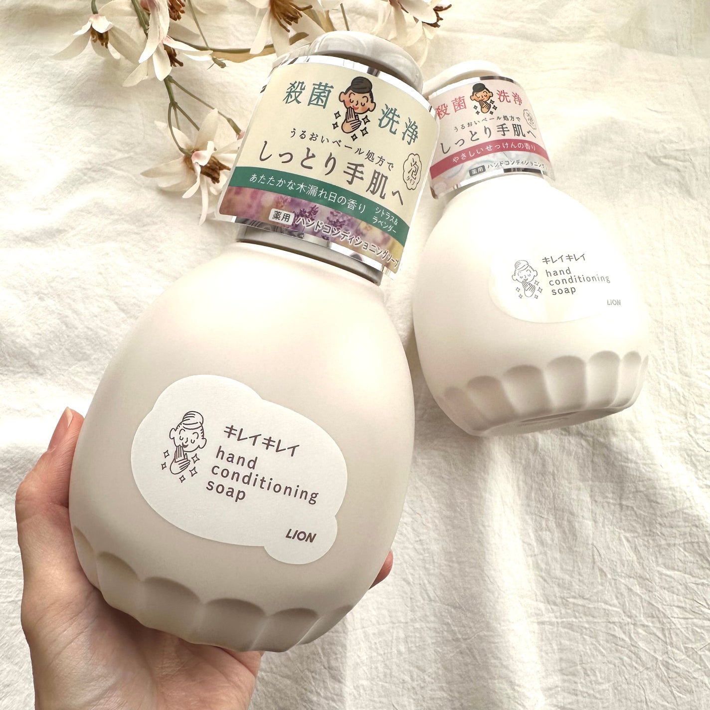薬用ハンドコンディショニングソープ やさしいせっけんの香り/キレイキレイ/ハンドソープを使ったクチコミ(2枚目)