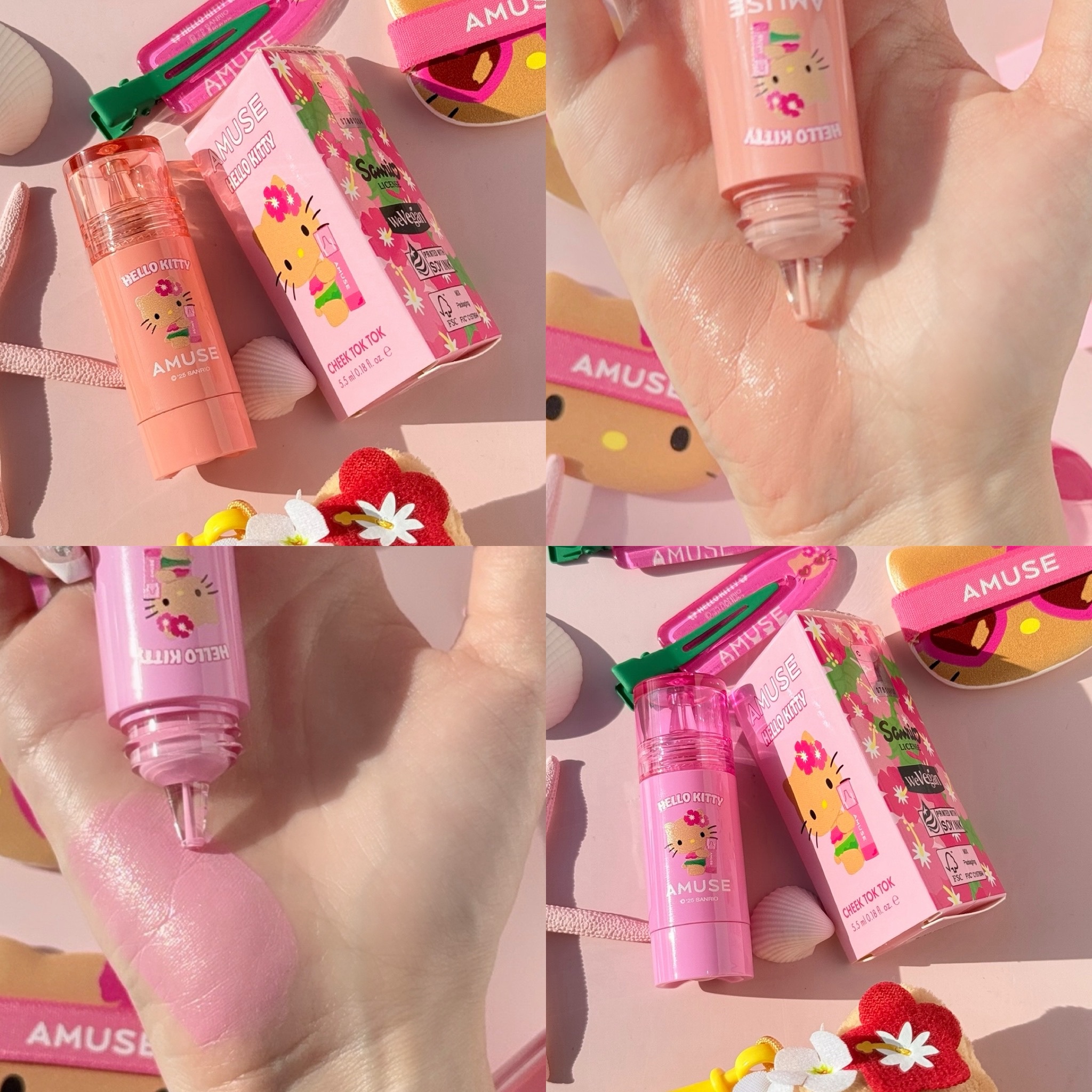 チークトクトク/AMUSE/リキッドチークを使ったクチコミ（3枚目）