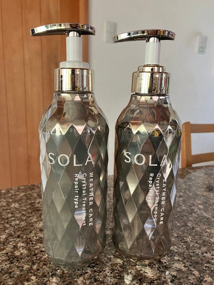 ソラ ウェザーケア クリスタル シャンプー/ヘアトリートメント リペアタイプ シャンプー400mL/SOLA WEATHER CARE/市販シャンプーを使ったクチコミ(1枚目)