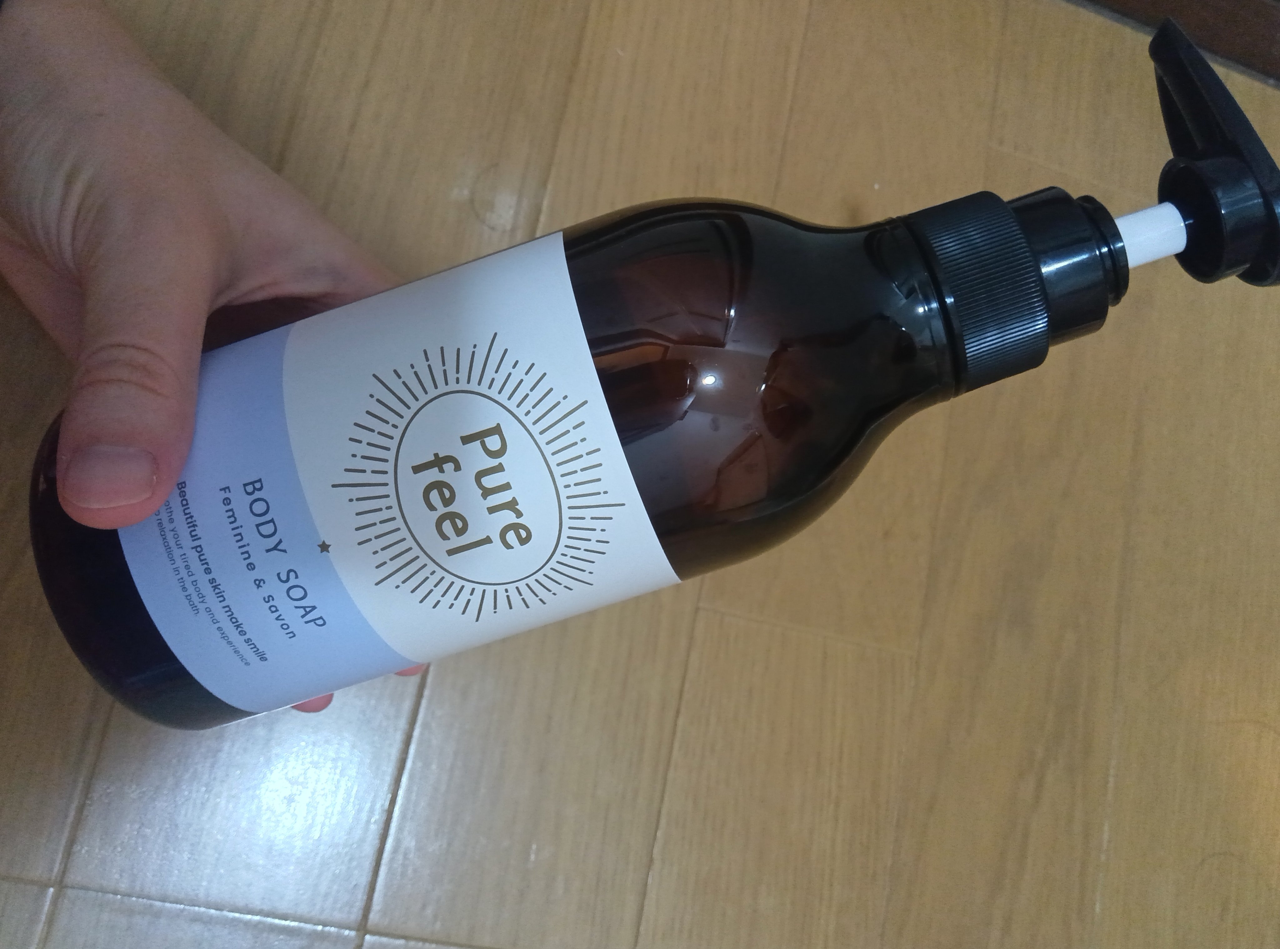 Purefeel ボディソープ フェミニン＆サボンの香り/Purefeel/ボディソープを使ったクチコミ（1枚目）