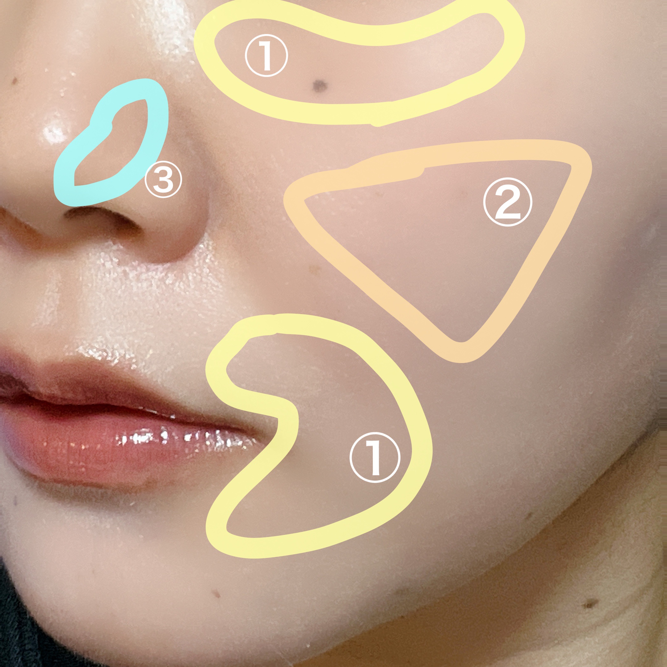 カバーアッププロコンシーラー/TFIT/パレットコンシーラーを使ったクチコミ（3枚目）