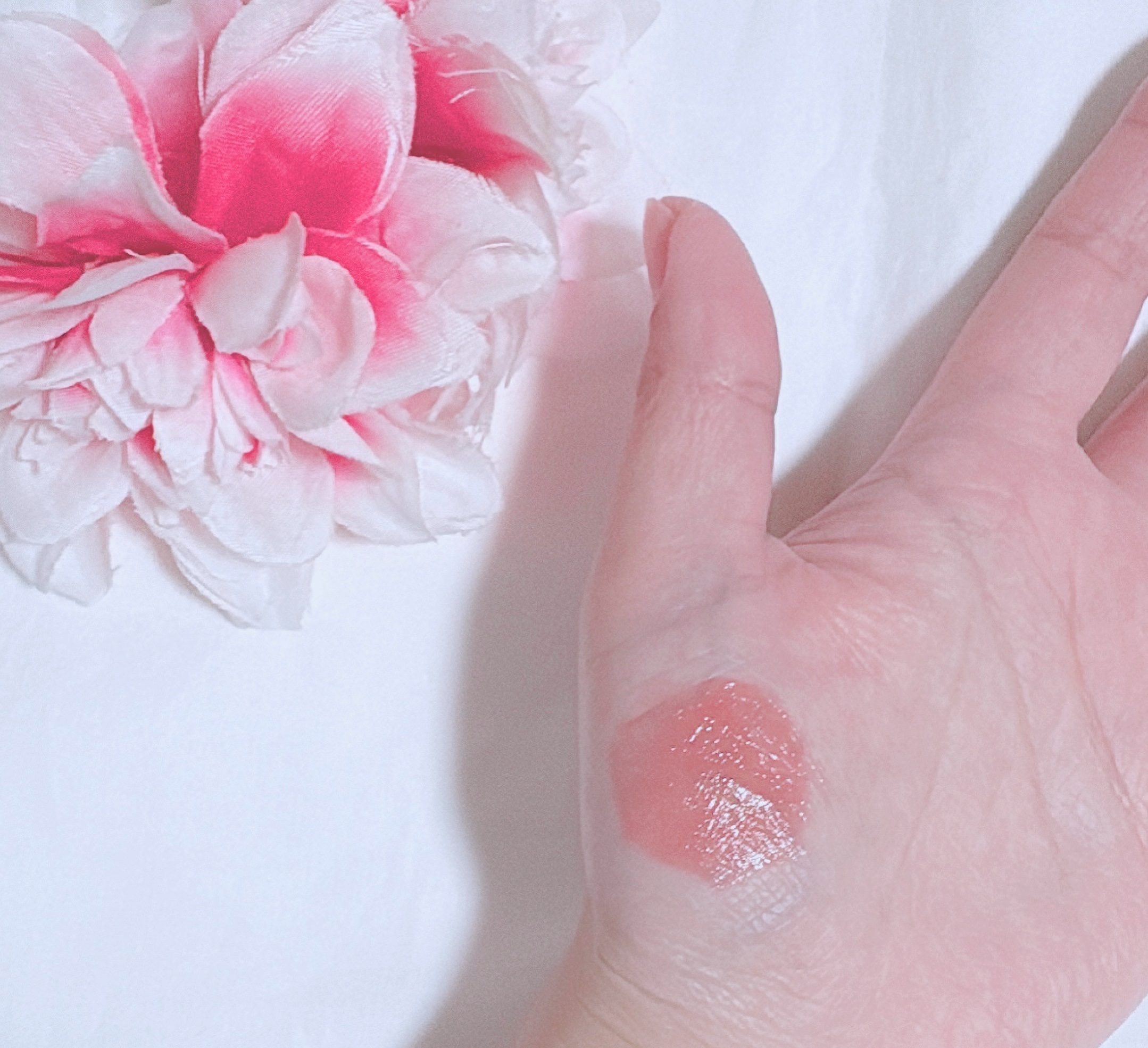 ロウグロウジェルティント/hince/リップティントを使ったクチコミ（3枚目）