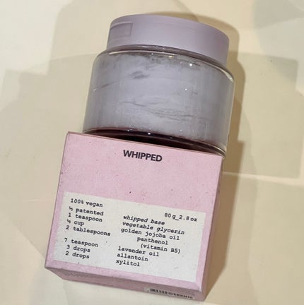 ヴィーガンパッククレンザー ホホベンダー/WHIPPED/洗顔フォームの画像