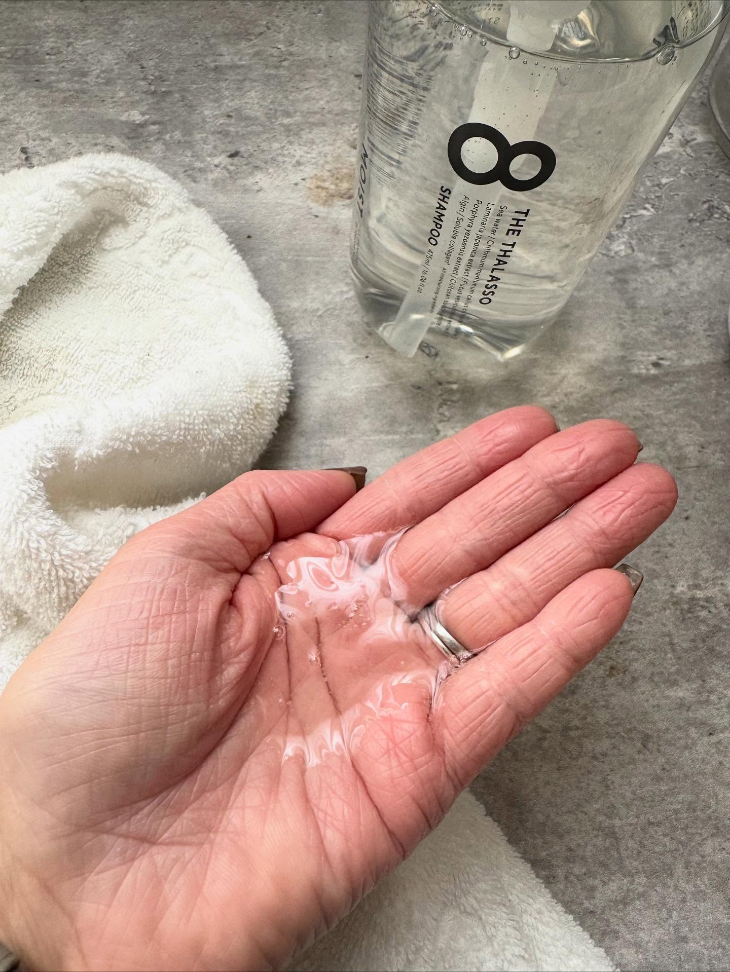 エイトザタラソ オム ベースデザイニング シャンプー／ヘアトリートメント/エイトザタラソ/市販シャンプーを使ったクチコミ（3枚目）