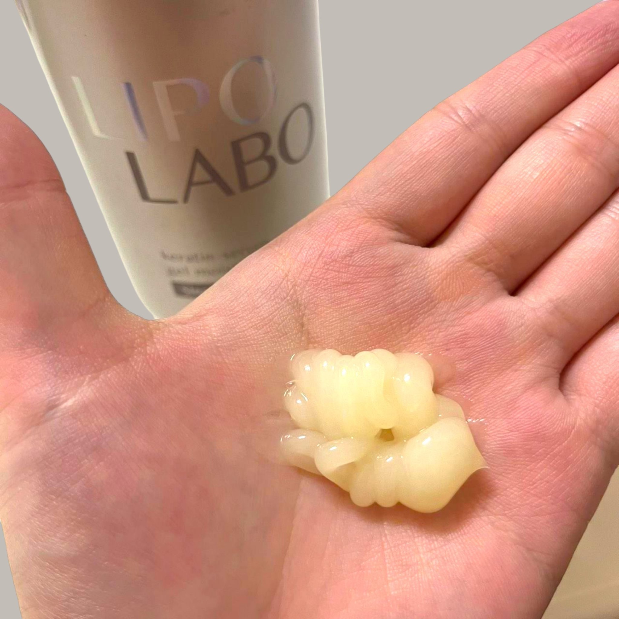 リポ ラボ ケラチンセラム ジェルモイスト シャンプー /トリートメントスリークリペア＊/LIPO　LABO/市販シャンプーを使ったクチコミ（3枚目）