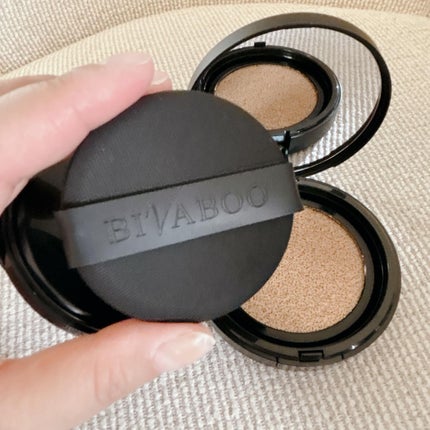 ぷえら on LIPS 「BIVABOOベルベットジュエルクッションファンデーション使っ..」(4枚目)