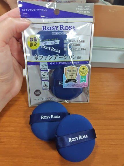 マルチファンデパフ 2P/ロージーローザ/パフ・スポンジを使ったクチコミ(1枚目)