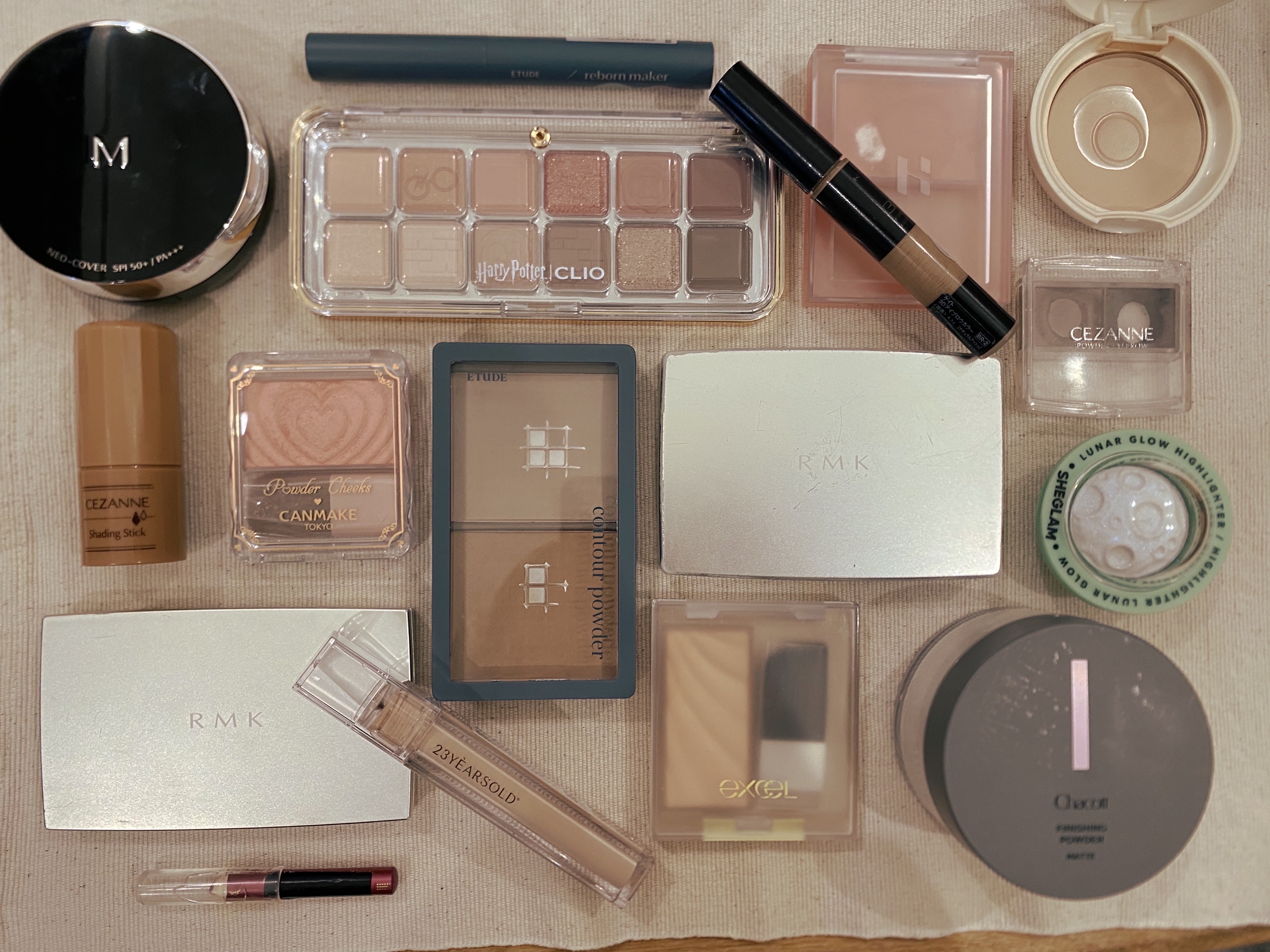 ドレープド シマーグロウ/excel/パウダーハイライトを使ったクチコミ（1枚目）