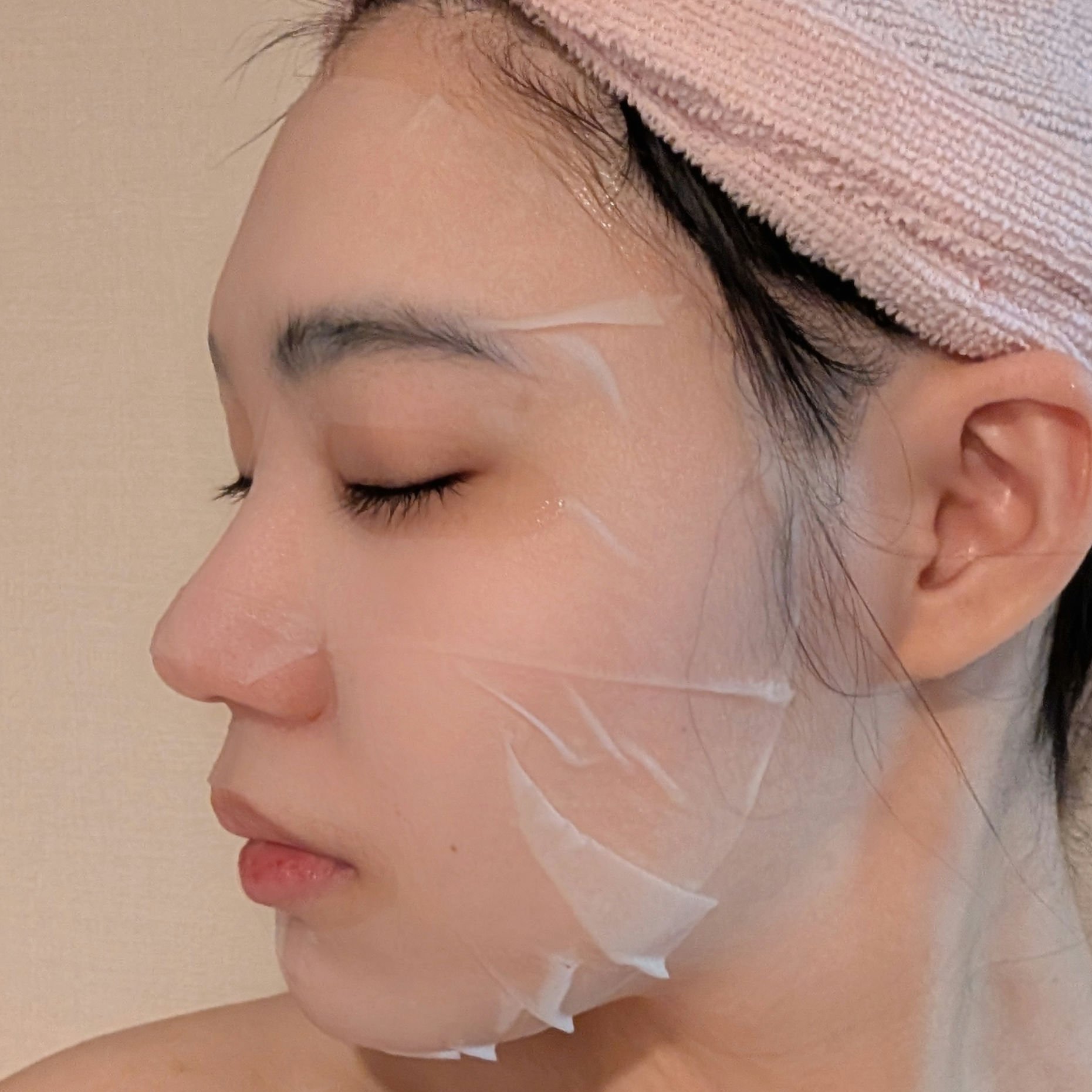 ブラックPDRN デイリーシートマスク/ネイチャーリパブリック/シートマスク・パックを使ったクチコミ（3枚目）