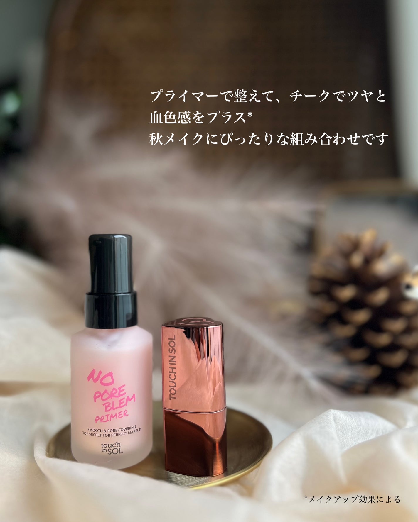 タッチインソール ノーポアブレムプライマー/touch in SOL /化粧下地を使ったクチコミ(6枚目)