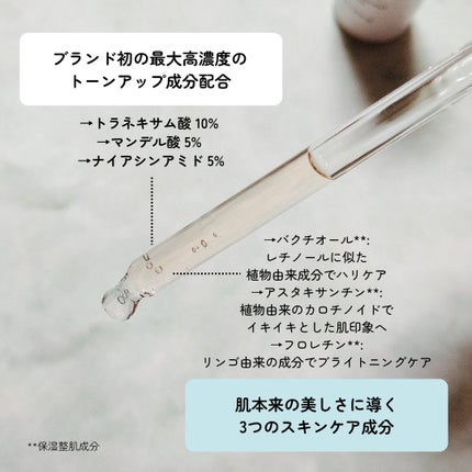 アットクリニック ハイパーPトーニング美容液/DOMINAS/美容液を使ったクチコミ(3枚目)