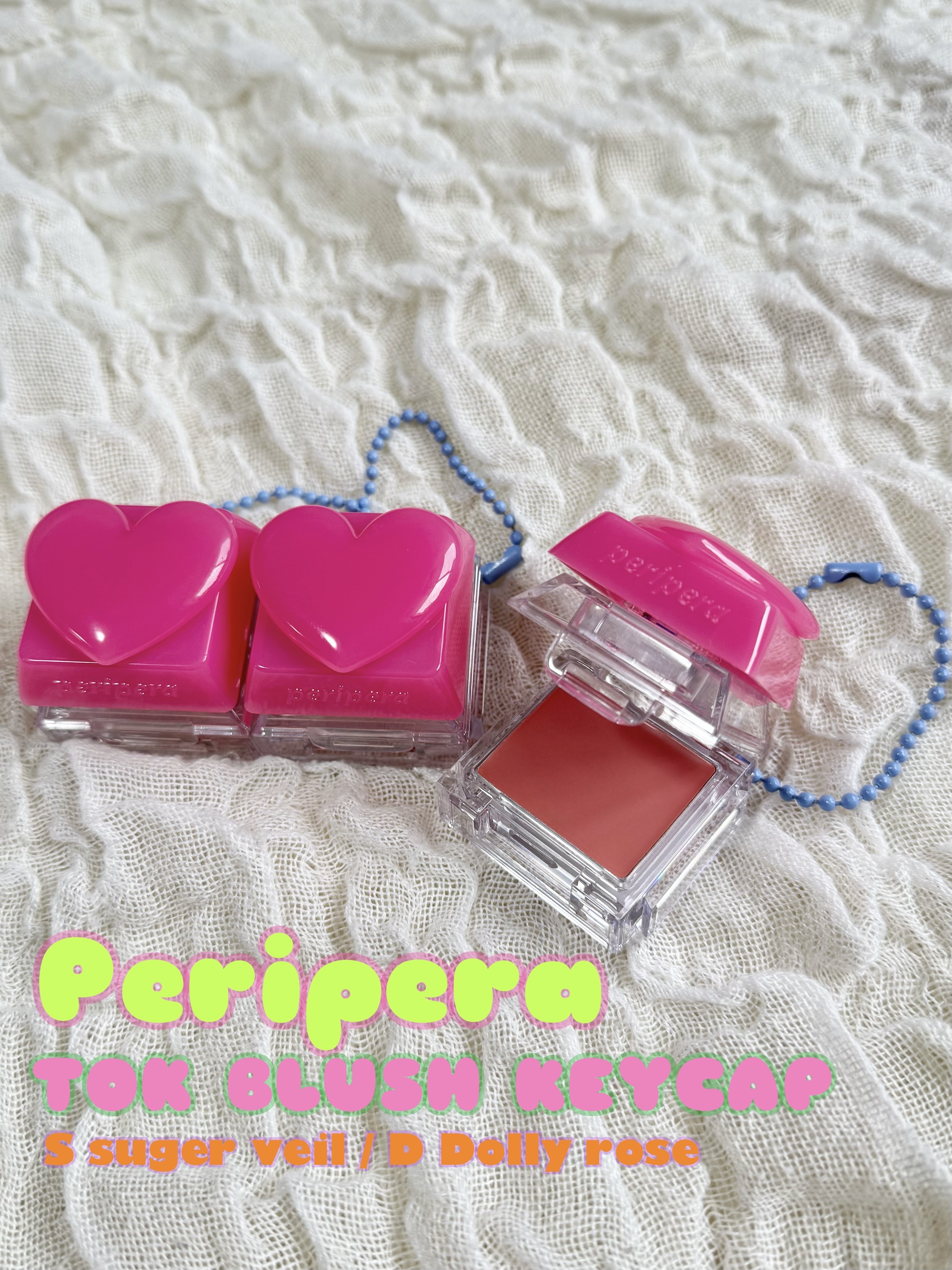 ペリペラ トック ブラッシュ キーキャップ/PERIPERA/パウダーチークを使ったクチコミ（1枚目）