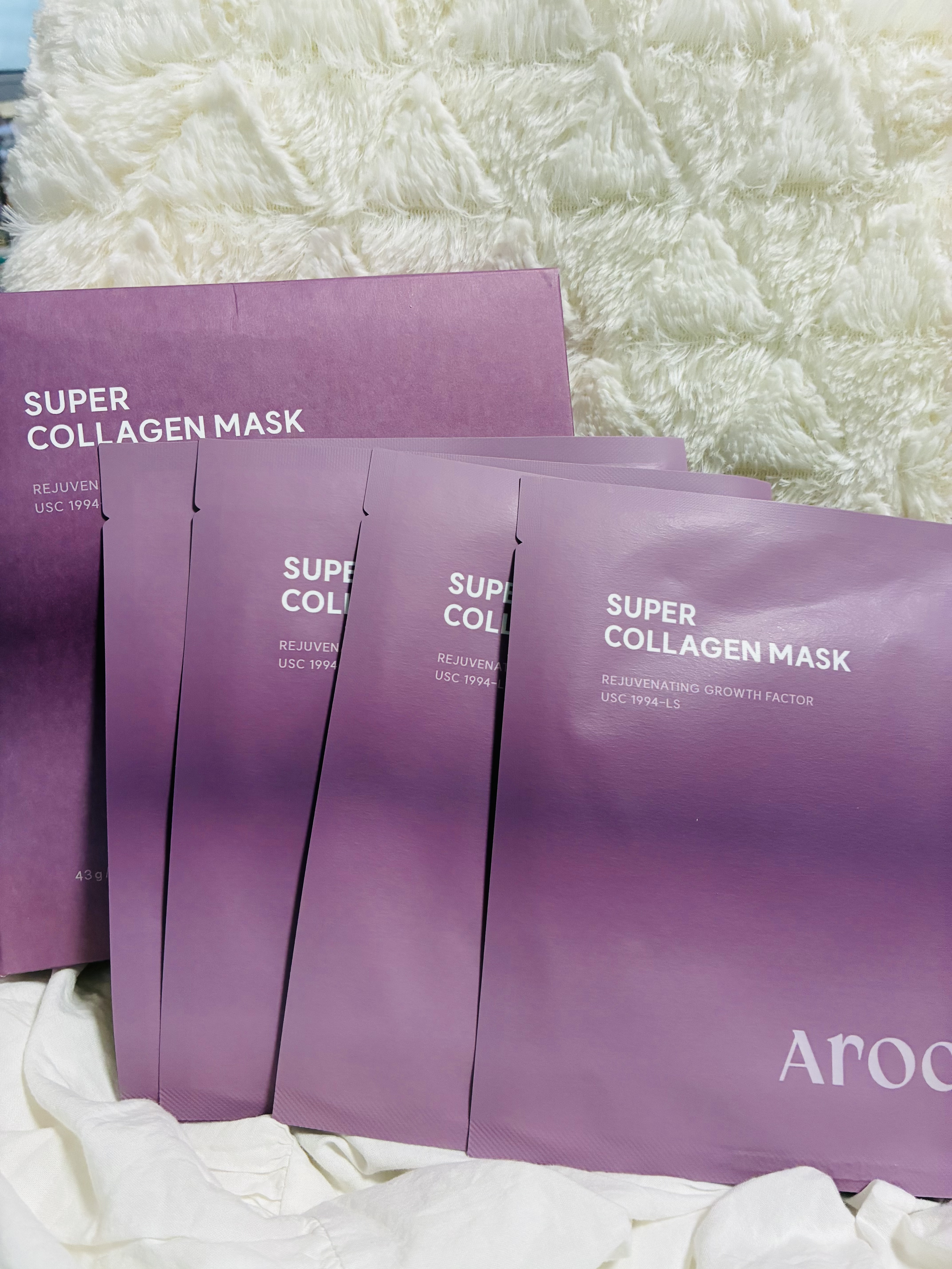 super power mask/AROCELL/シートマスク・パックを使ったクチコミ（1枚目）