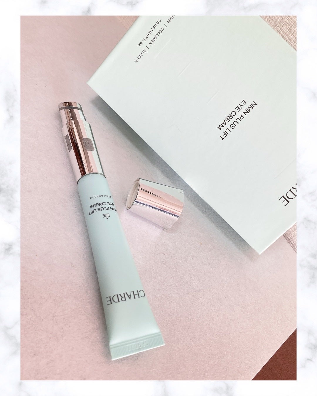 花茶 on LIPS 「CHARDE【NMNアイクリーム】豪華な化粧箱でのお届け♡それ..」(3枚目)