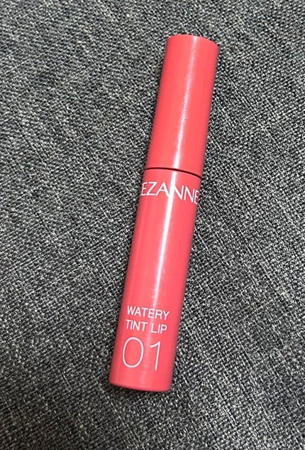 ウォータリーティントリップ 01 ナチュラルピンク/CEZANNE/リップティントの画像