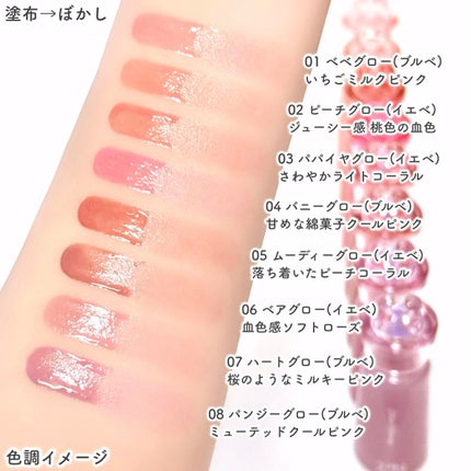 ハートウェアリングリキッドチーク/2aN/リキッドチークを使ったクチコミ(5枚目)