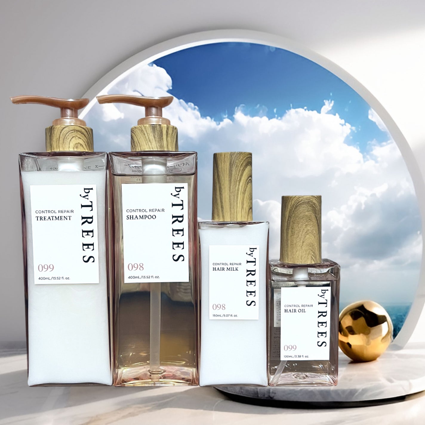 バイツリーズ コントロールリペアシャンプー/トリートメント/byTREES/市販シャンプーを使ったクチコミ(1枚目)