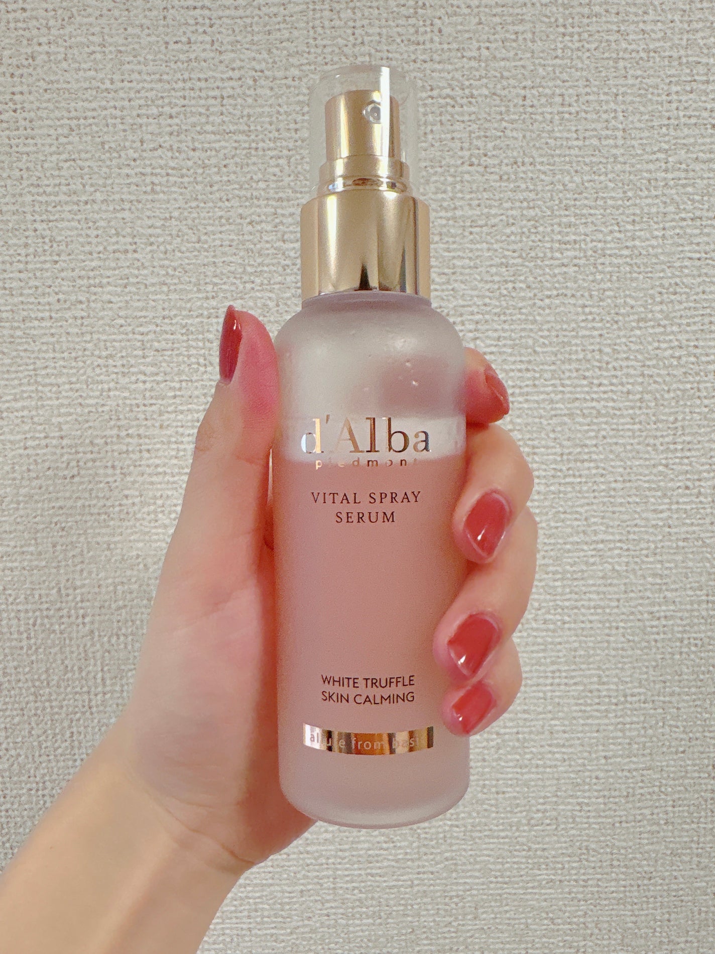 ダルバ ホワイトトリュフバイタルスプレーセラム/ダルバ/ミスト状化粧水を使ったクチコミ(1枚目)