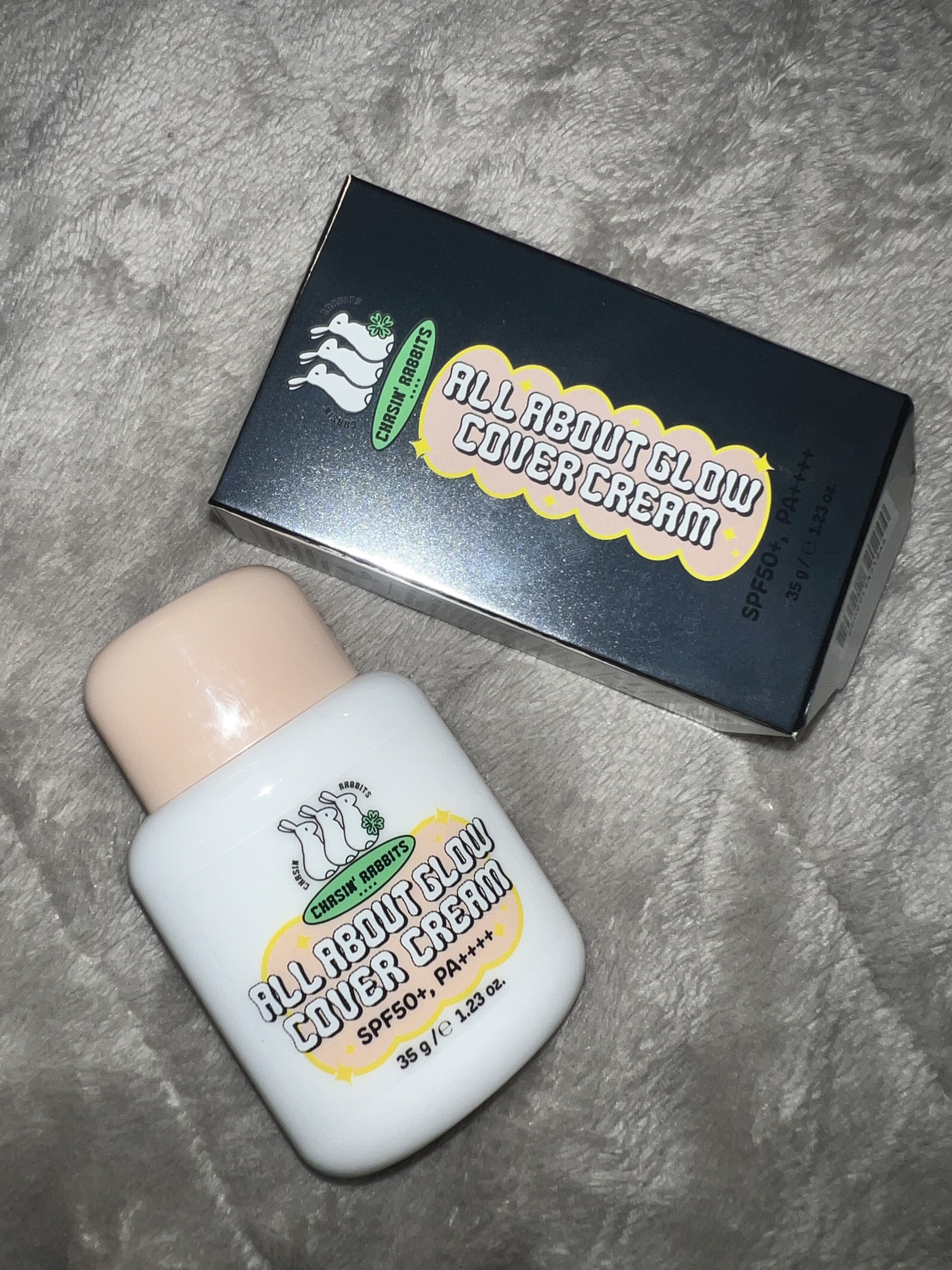 オールアバウトグロウカバークリーム/CHASIN'RABBITS/日焼け止めクリームを使ったクチコミ（1枚目）