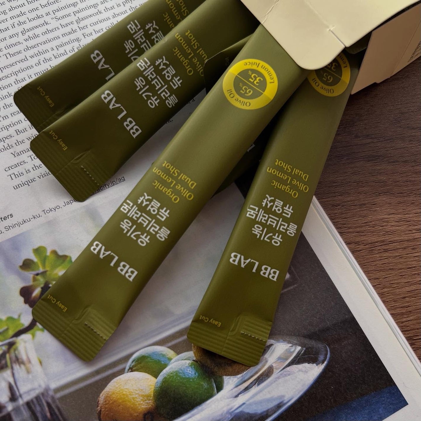 オーガニックオリーブレモンデュアルショット/BB LAB/美容サプリメントを使ったクチコミ(1枚目)