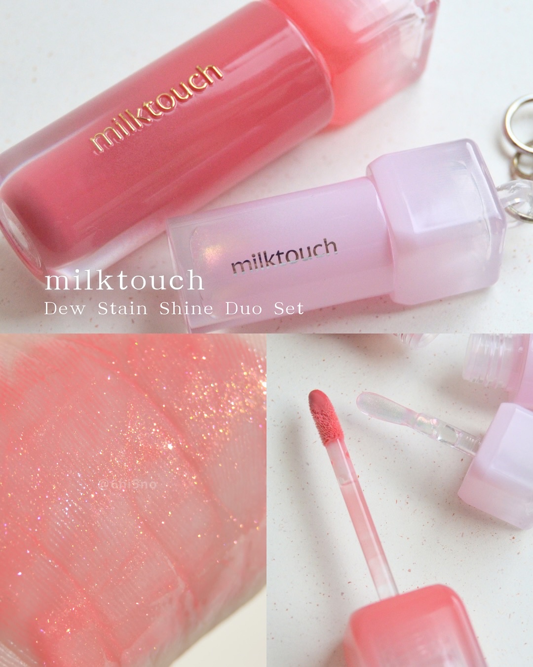 デューステインシアーリップグロス/Milk Touch/リップグロスを使ったクチコミ（1枚目）