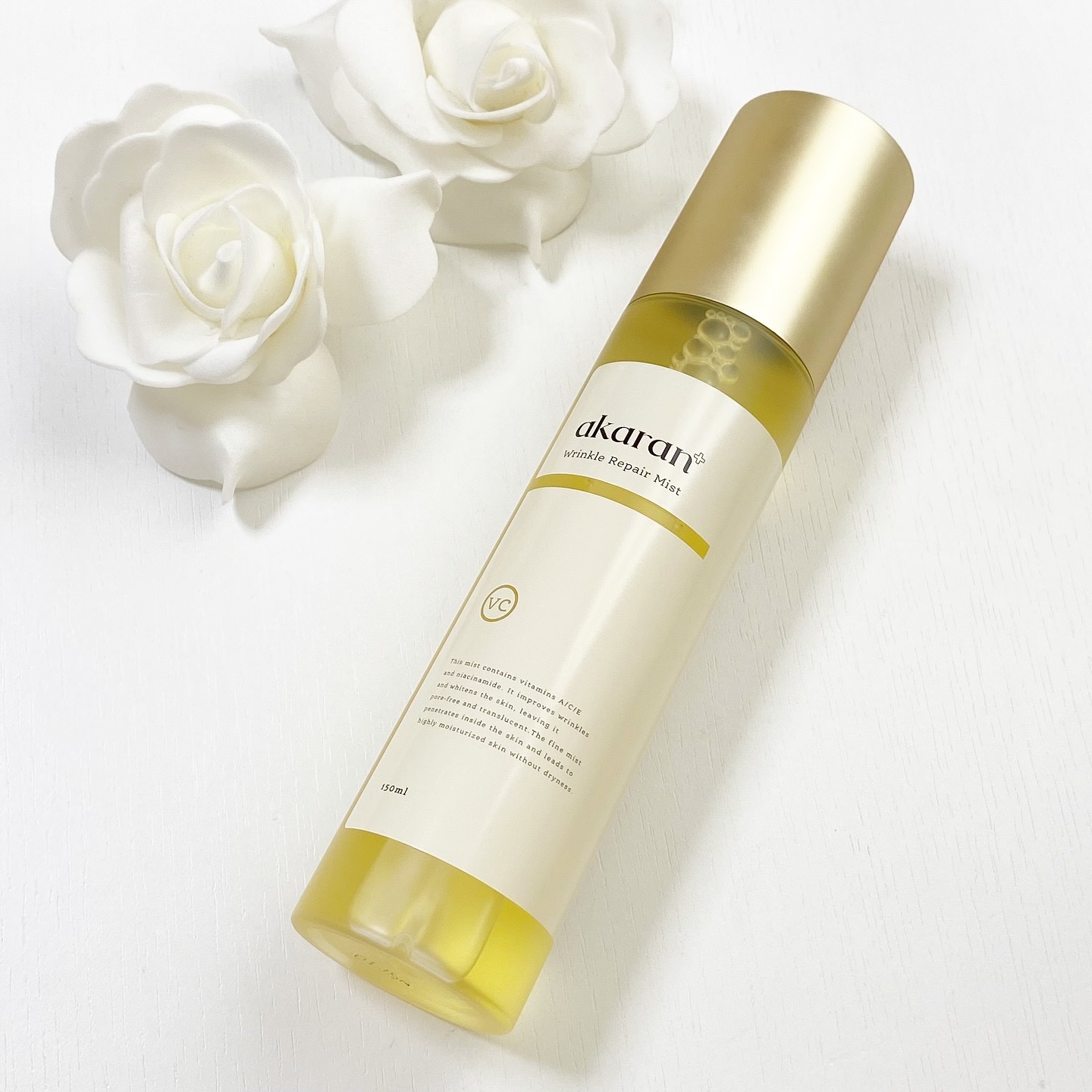 リンクルリペアミスト/akaran+/ミスト状化粧水を使ったクチコミ（1枚目）