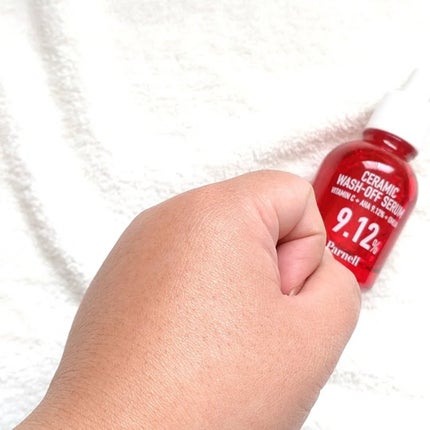 AHA 9.12 オミジャ 陶器肌 ウォッシュオフ セラム/parnell/美容液を使ったクチコミ(5枚目)