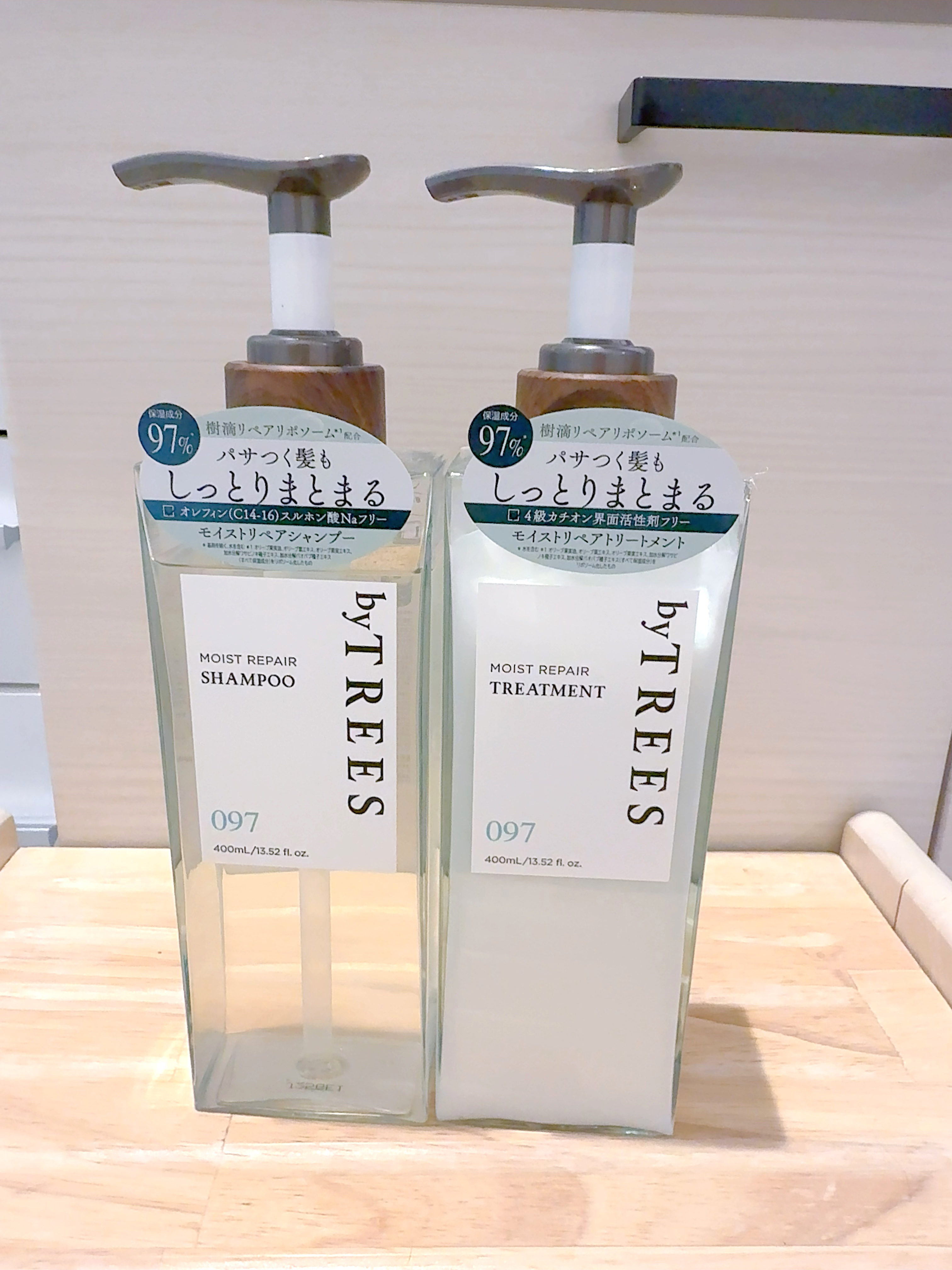 バイツリーズ モイストリペアシャンプー/トリートメント/byTREES/市販シャンプーを使ったクチコミ（2枚目）