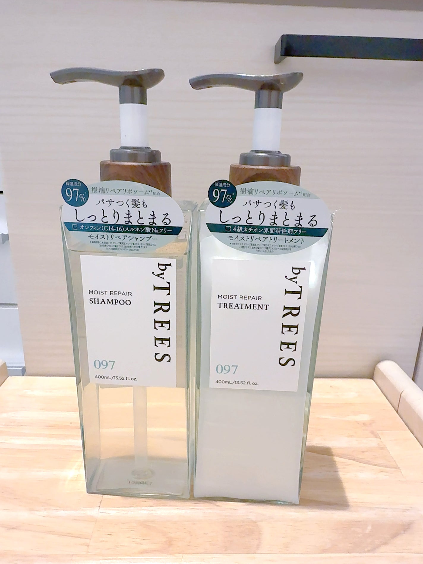 バイツリーズ モイストリペアシャンプー/トリートメント/byTREES/市販シャンプーを使ったクチコミ(2枚目)