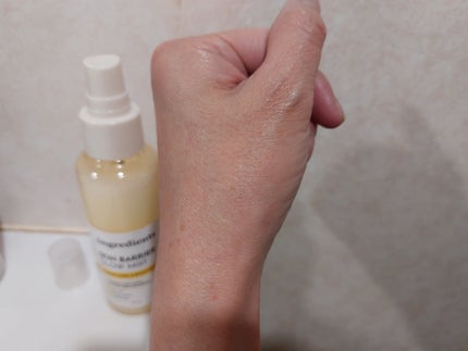 オングリディエンツ スキンバリアグローミスト/Ongredients/ミスト状化粧水を使ったクチコミ(5枚目)