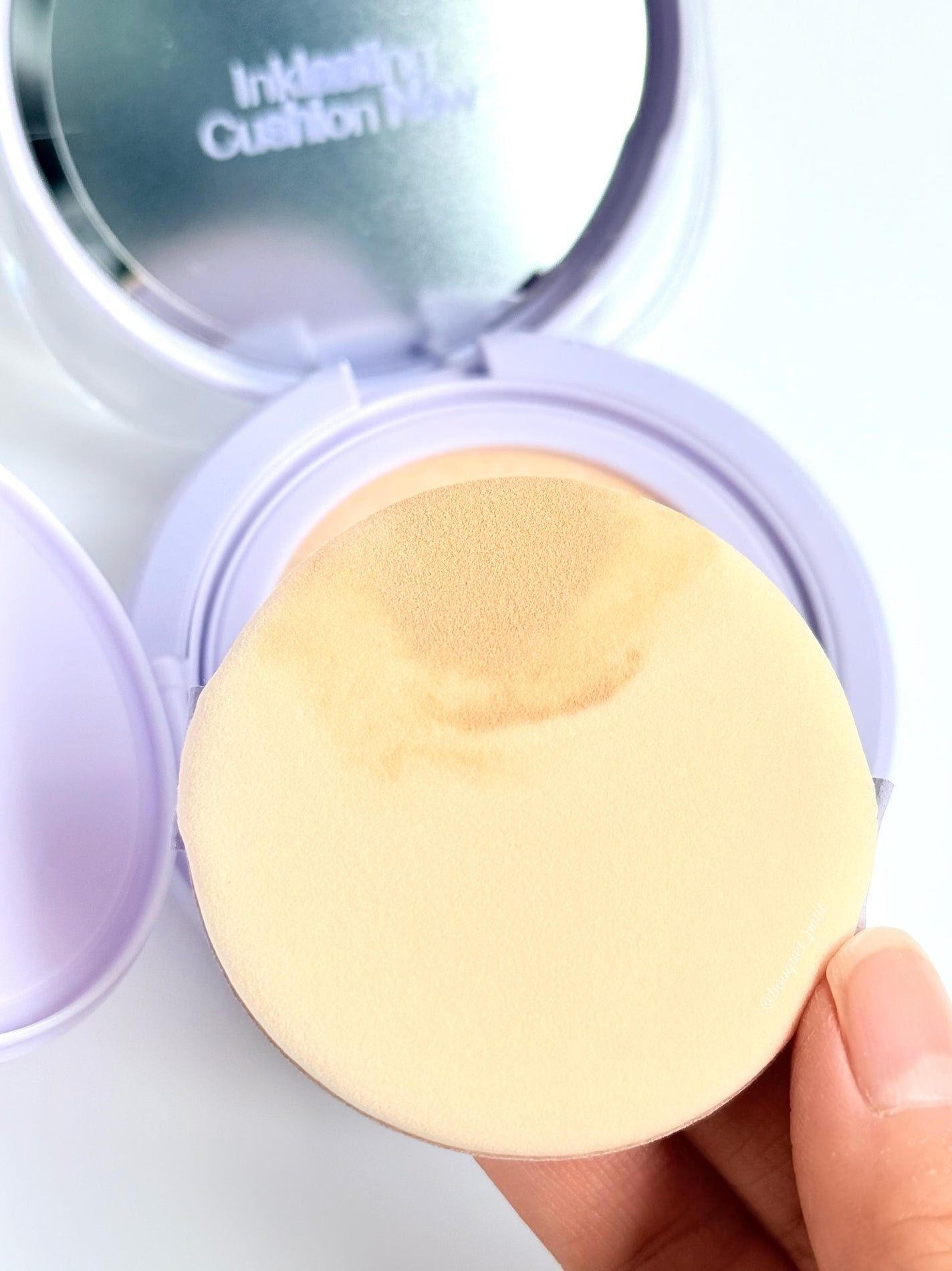 インクラスティングクッションメッシュグロウ/THE FACE SHOP/クッションファンデーションを使ったクチコミ(5枚目)