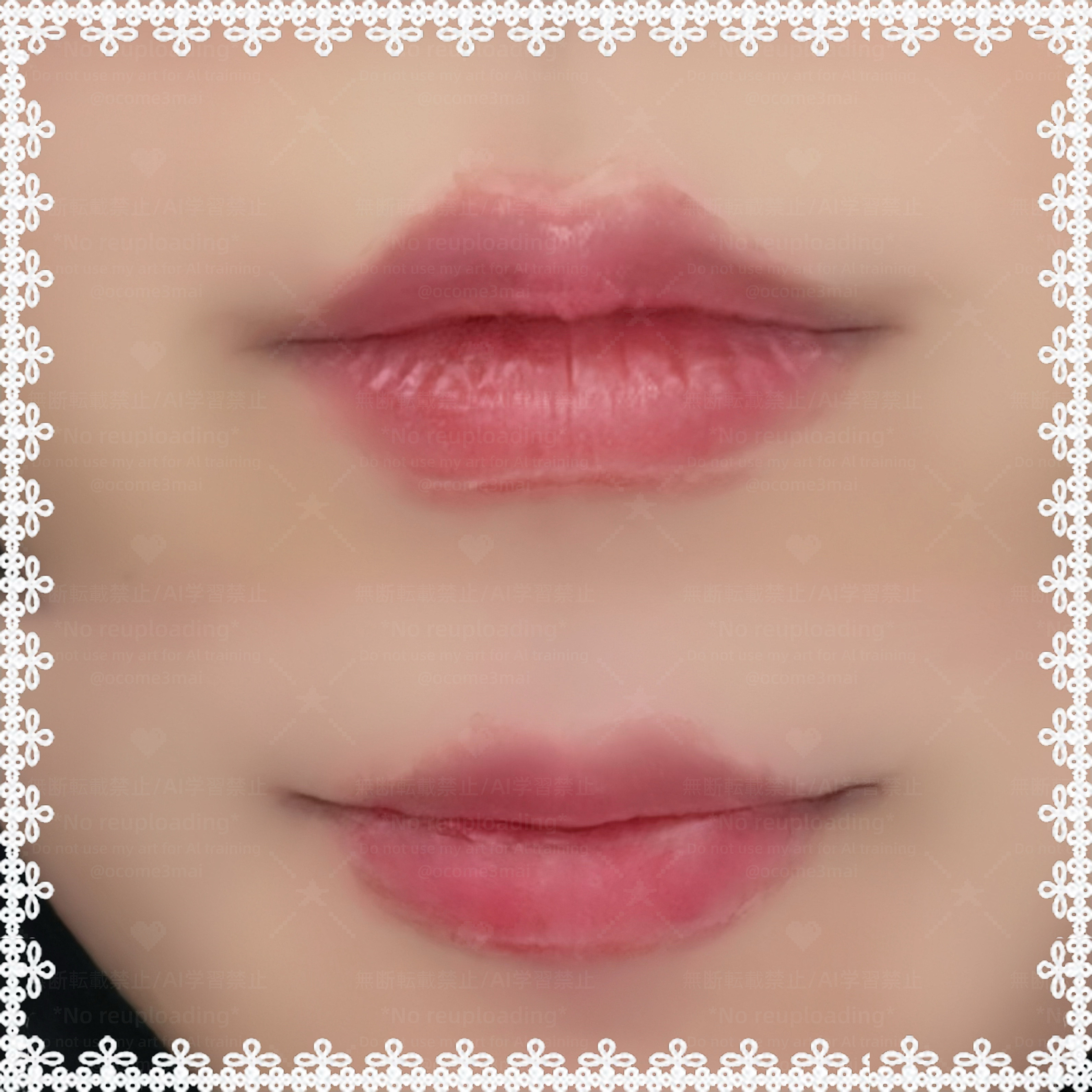 ジューシーデューイグロウティント/dasique/リップティントを使ったクチコミ（3枚目）