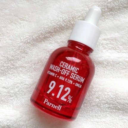 AHA 9.12 オミジャ 陶器肌 ウォッシュオフ セラム/parnell/美容液を使ったクチコミ(2枚目)