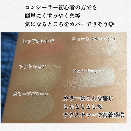 コンシールブレンダーパレット/LUNA/パレットコンシーラーを使ったクチコミ(2枚目)