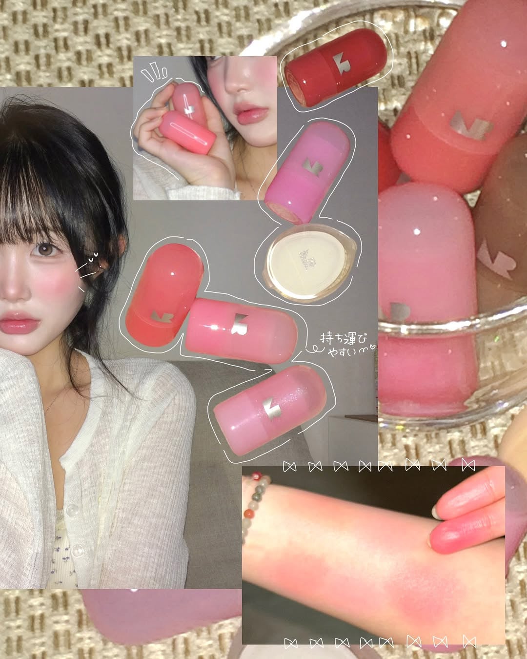 ゼリーメルティンググリッタートッパー/ネイチャーリパブリック/チークを使ったクチコミ(5枚目)