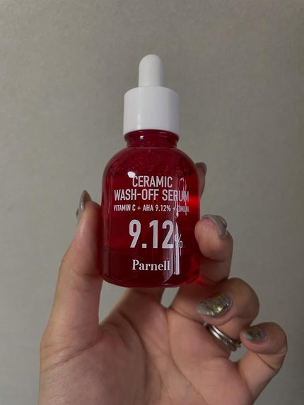 AHA 9.12 オミジャ 陶器肌 ウォッシュオフ セラム/parnell/美容液を使ったクチコミ(4枚目)