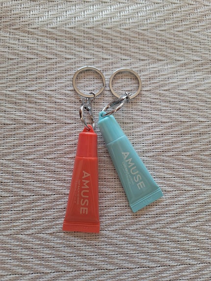 ケア/ティントバームキーリング/AMUSE/リップグロスを使ったクチコミ(1枚目)