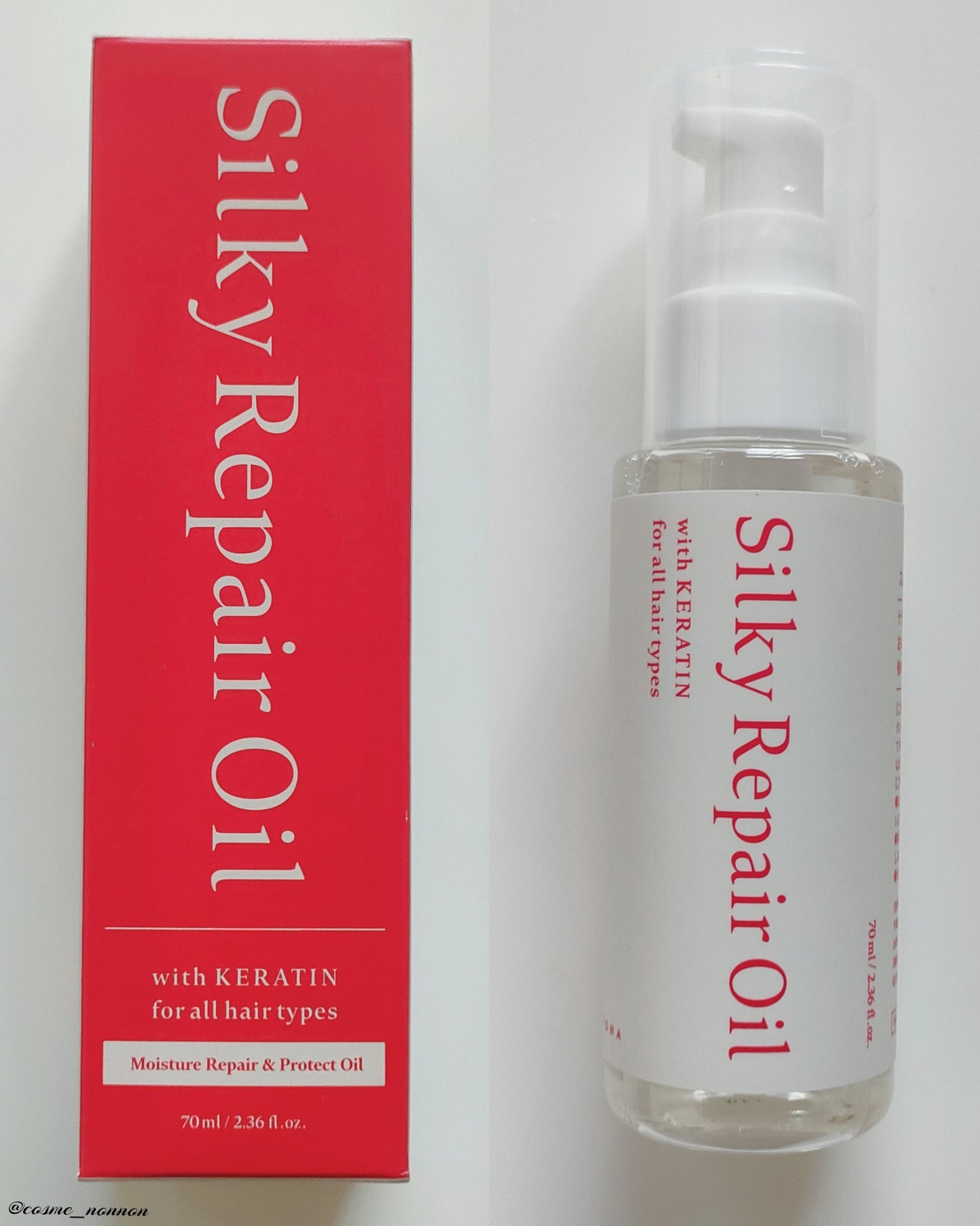 シルキーリペアオイル/KOTONA/ヘアオイルを使ったクチコミ(2枚目)