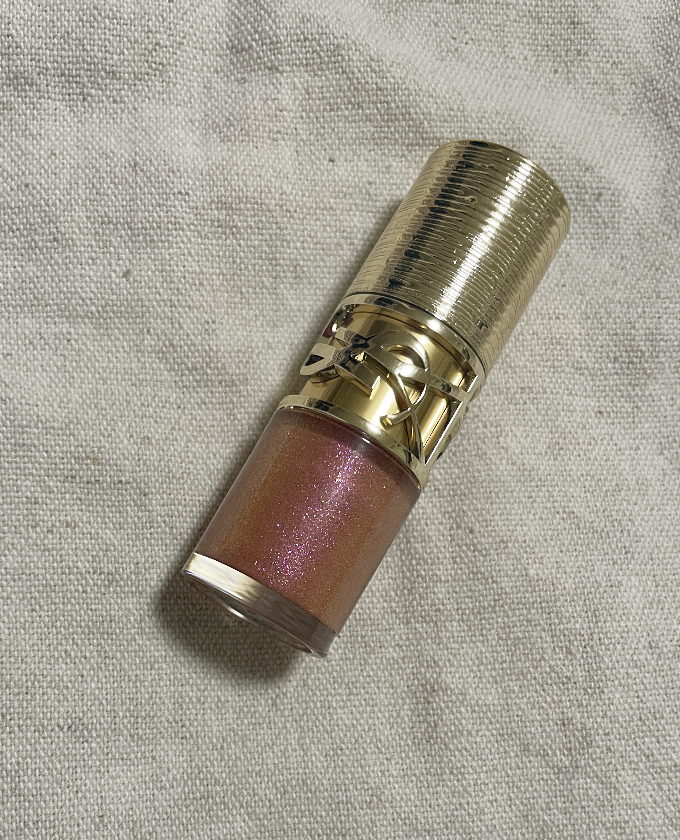 YSL ラブシャイン グロスプランパー #12 ハニー ムーン＜コレクター＞/YVES SAINT LAURENT BEAUTE/リップグロスを使ったクチコミ（1枚目）