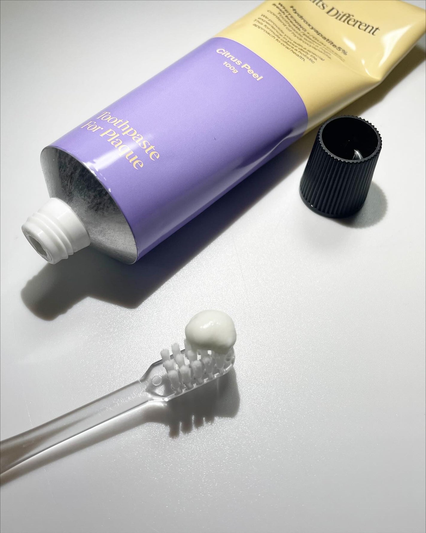 ヒッツディファレント トゥースペースト フォー プラーク/Hits Different/歯磨き粉を使ったクチコミ(3枚目)