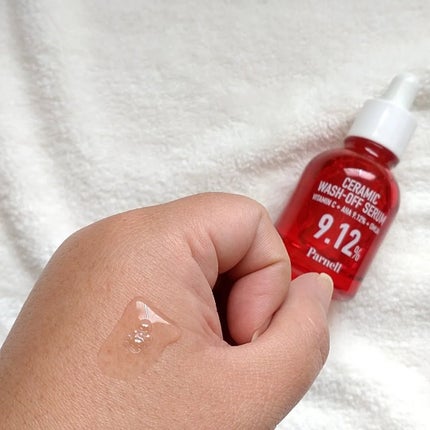 AHA 9.12 オミジャ 陶器肌 ウォッシュオフ セラム/parnell/美容液を使ったクチコミ(3枚目)