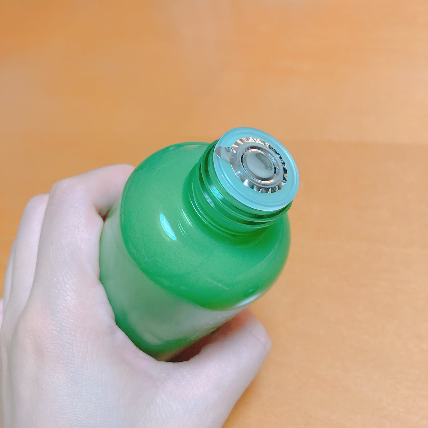 グリーンティー セラミド ミルク エッセンストナー/innisfree/化粧水を使ったクチコミ(2枚目)