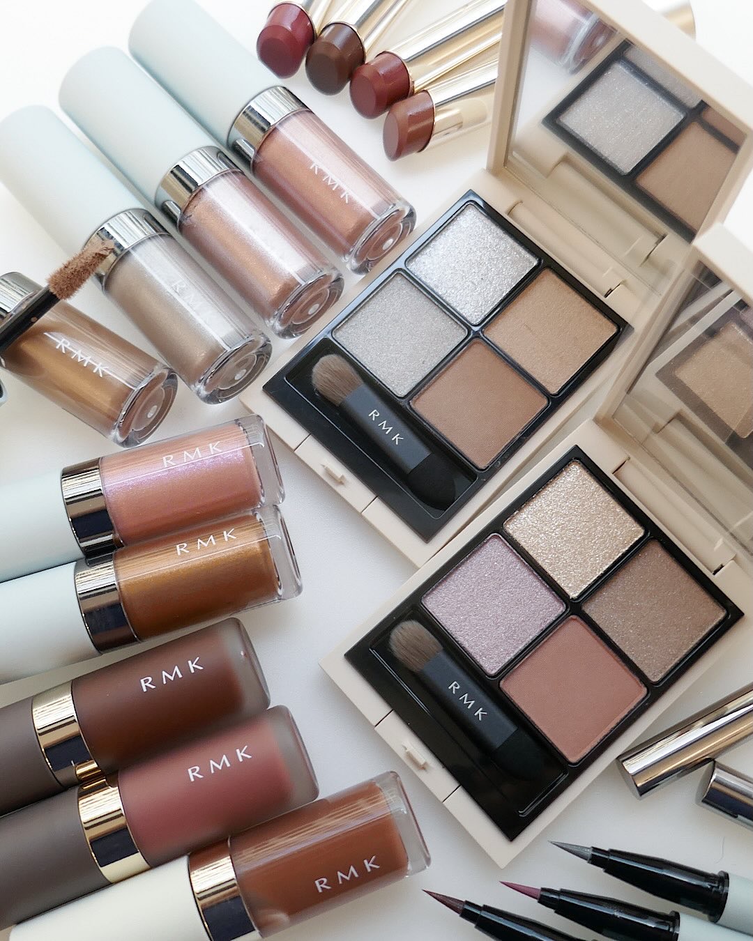 RMK シンクロマティック アイシャドウパレット/RMK/アイシャドウパレットを使ったクチコミ（1枚目）