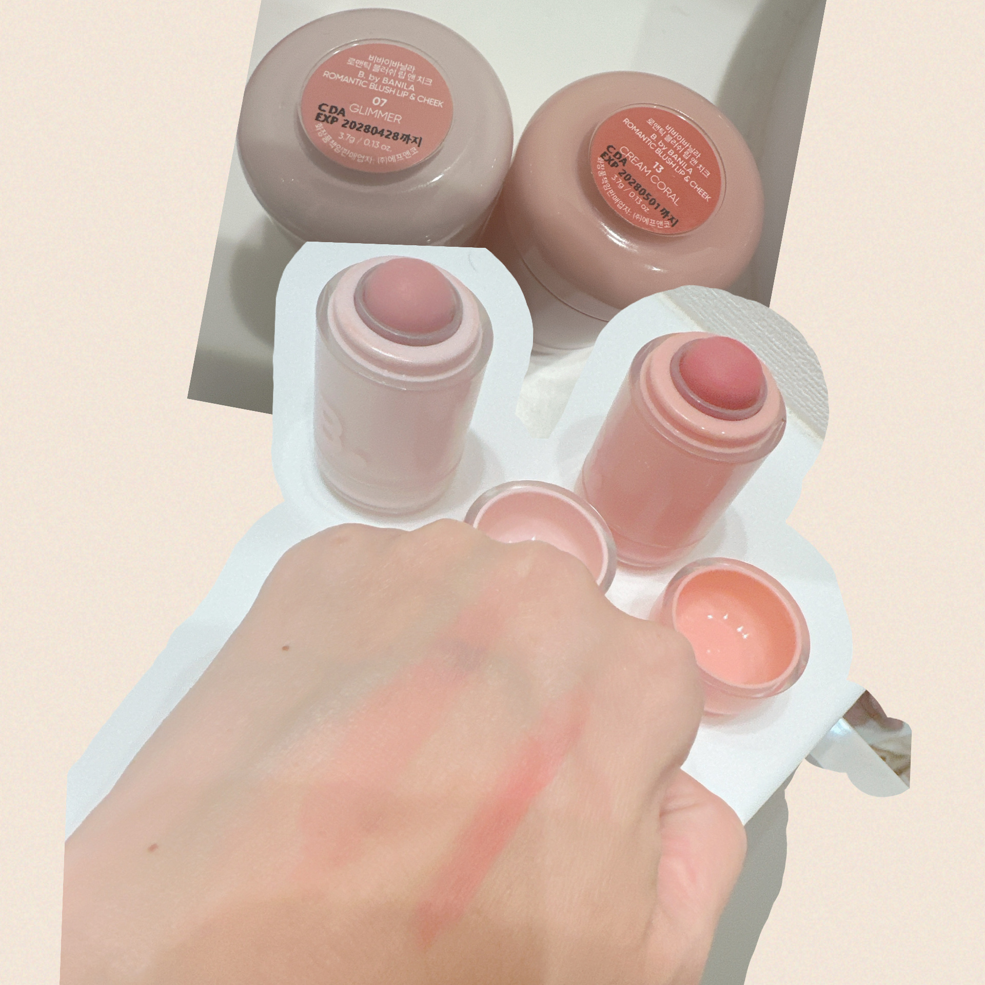 バニラコ ロマンティック ブラッシュ リップ＆チーク/BANILA CO/口紅を使ったクチコミ（2枚目）